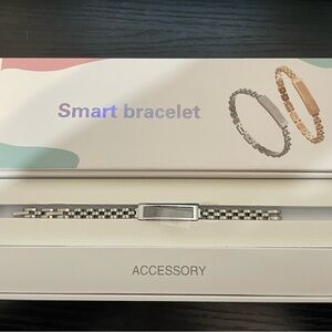 Silver Smart Bracelet